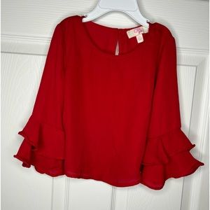 GB girls 3t red shirt